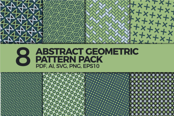 Abstract Geometric Unique Pattern Pack