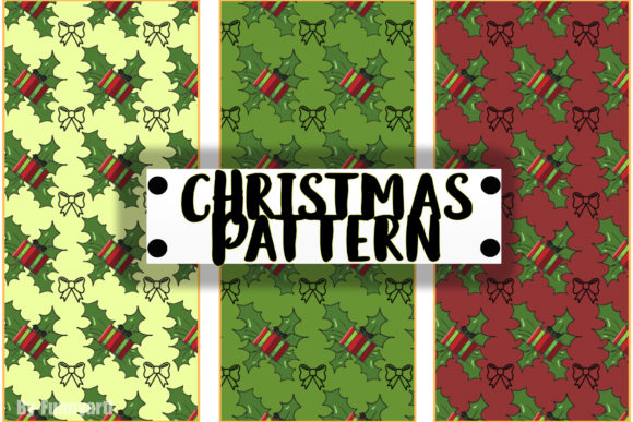 Christmas Pattern Stylish Background: A Versatile Design for Festive Projects