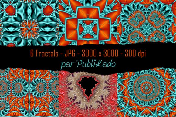 Fractals Mix: A Versatile Design Resource for Creative Professionals