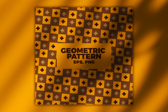 Geometric Squares Checkers Pattern: A Modern Twist on Abstract Geometric Patterns Design