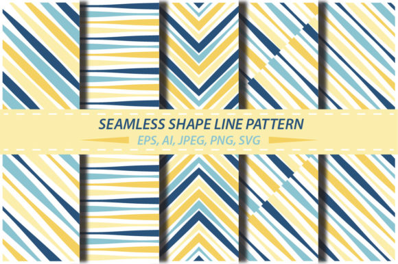 Minimalist Shape Lines Pattern